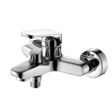 Rubinetto da bagno montato a parete in ottone